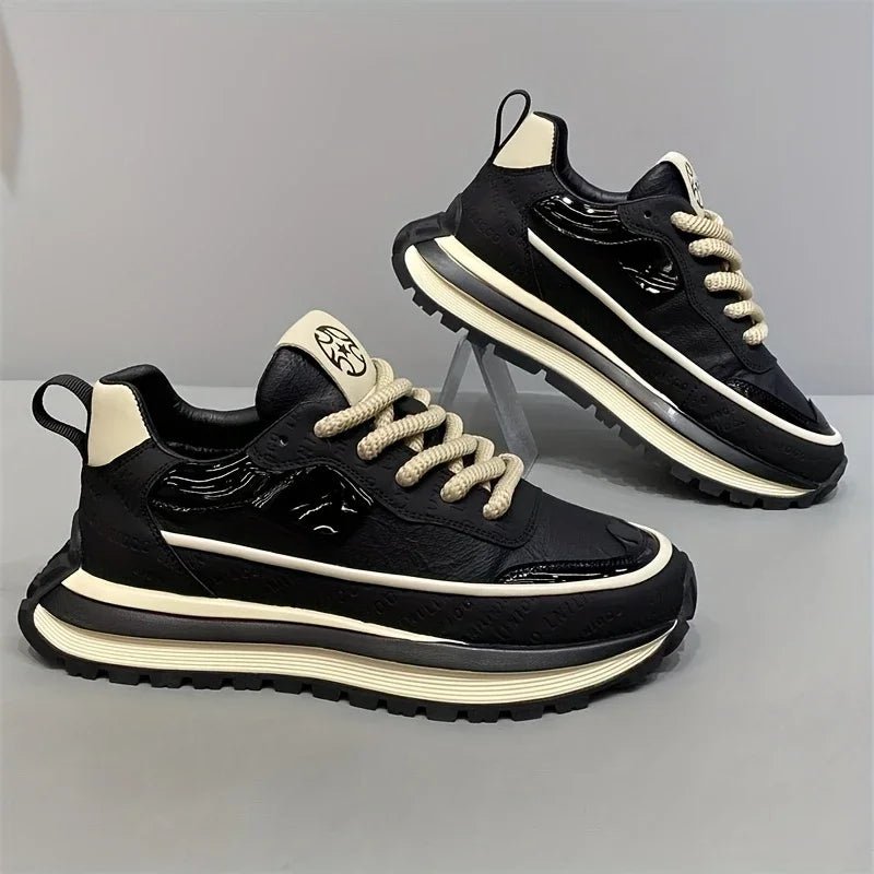 1 Pair of High - Top Casual Shoes, Comfortable, Warm, Simple and Stylish, Suitable for People Who Pursue Casual Fashion Sense, Dai - Fashion Palace Royal™