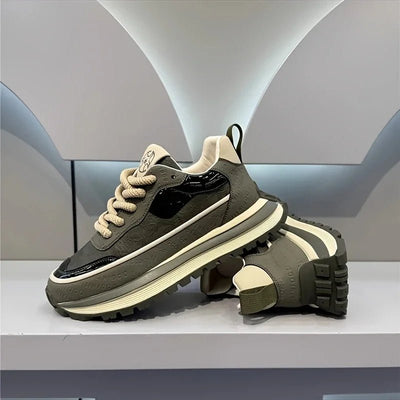 1 Pair of High - Top Casual Shoes, Comfortable, Warm, Simple and Stylish, Suitable for People Who Pursue Casual Fashion Sense, Dai - Fashion Palace Royal™