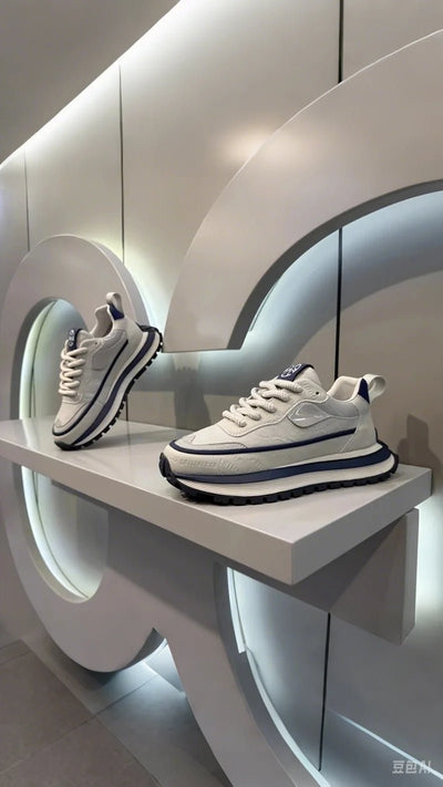1 Pair of High - Top Casual Shoes, Comfortable, Warm, Simple and Stylish, Suitable for People Who Pursue Casual Fashion Sense, Dai - Fashion Palace Royal™