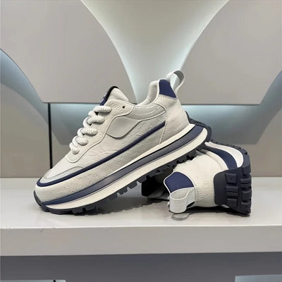 1 Pair of High - Top Casual Shoes, Comfortable, Warm, Simple and Stylish, Suitable for People Who Pursue Casual Fashion Sense, Dai - Fashion Palace Royal™
