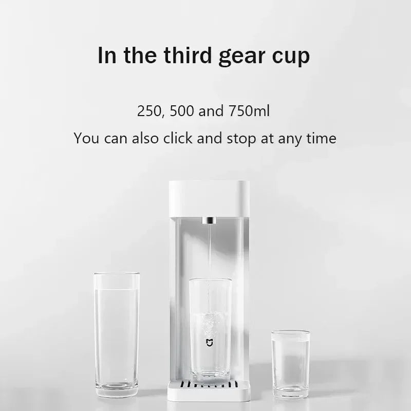 2025 New Xiaomi Mijia instant hot water dispenser S1 3L small fast hot drinking integrated desktop water dispenser home office - Fashion Palace Royal™