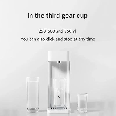 2025 New Xiaomi Mijia instant hot water dispenser S1 3L small fast hot drinking integrated desktop water dispenser home office - Fashion Palace Royal™