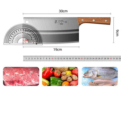 3 piece Premium stainless steel knife set - easy meat, bone and precise cuts - ideal for home cooks and professional kitchens -  Fashion Palace™