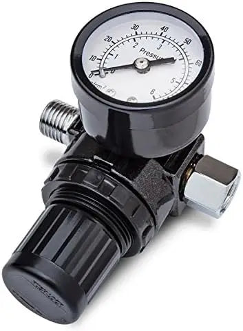 Concours Pro Dual Paint Gun And Accessory Kit 1.3 1.7 2.0 Nozzle/Cap Cleaning Kit Air Regulator Silver -  Fashion Palace™