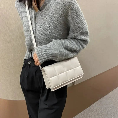 Fashion Brand Designer Women Shoulder Bag Small PU Leather Female Crossbody Bag Trend Classic Handle Handbag Women -  Fashion Palace™