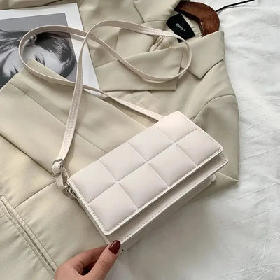 Fashion Brand Designer Women Shoulder Bag Small PU Leather Female Crossbody Bag Trend Classic Handle Handbag Women -  Fashion Palace™