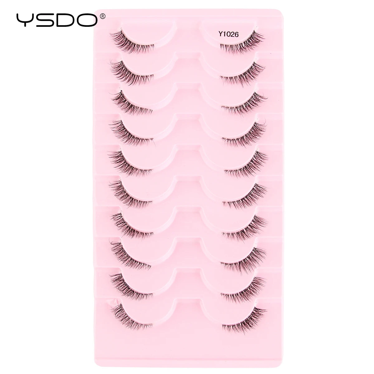 YSDO Fluffy False Eyelashes 3/10 Pairs Natural Cat Eye Lashes Wispy Faux 3d Mink Lashes Makeup Tools Thick Soft Curly Eyelashes -  Fashion Palace™
