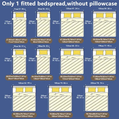1 Simple Modern Heart-Shaped Printed Matte Fitted Sheet, Bedroom Printed Bed Cover, Bedding (Excluding Pillowcases)