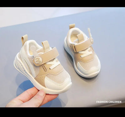 0-3 Years Baby Casual Shoes Toddler Sneakers Infant Newborn Outdoor First Walkers Breathable Anti-slip Baby Boy Girl Sport Shoes