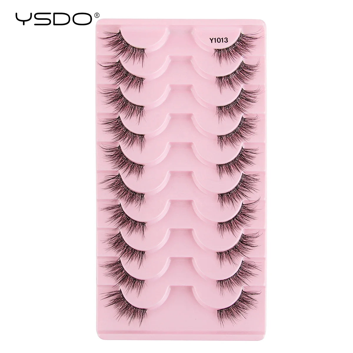 YSDO Fluffy False Eyelashes 3/10 Pairs Natural Cat Eye Lashes Wispy Faux 3d Mink Lashes Makeup Tools Thick Soft Curly Eyelashes -  Fashion Palace™