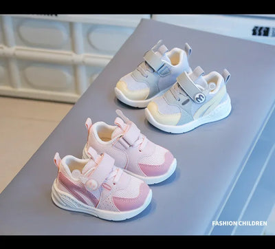 0-3 Years Baby Casual Shoes Toddler Sneakers Infant Newborn Outdoor First Walkers Breathable Anti-slip Baby Boy Girl Sport Shoes