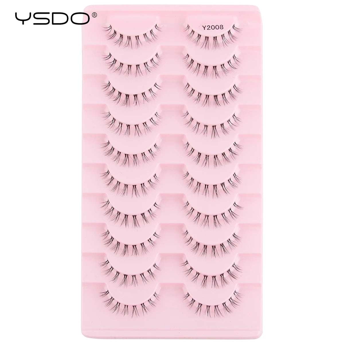YSDO Fluffy False Eyelashes 3/10 Pairs Natural Cat Eye Lashes Wispy Faux 3d Mink Lashes Makeup Tools Thick Soft Curly Eyelashes -  Fashion Palace™