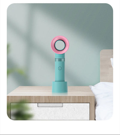 1 Pcs USB Rechargeable Eyelash Blower Plant False Eyelash Leafless Fan Portable Eyelash Extension Quick Dry Female Makeup Tools