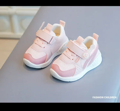 0-3 Years Baby Casual Shoes Toddler Sneakers Infant Newborn Outdoor First Walkers Breathable Anti-slip Baby Boy Girl Sport Shoes