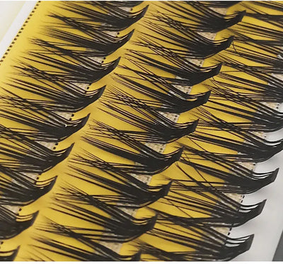 HBZGTLAD New 20D L Curl Super Cluster Eyelash Extension Natural Mink Eyelash Individual Lashes Makeup Tools Cilias Volume -  Fashion Palace™