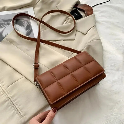 Fashion Brand Designer Women Shoulder Bag Small PU Leather Female Crossbody Bag Trend Classic Handle Handbag Women -  Fashion Palace™