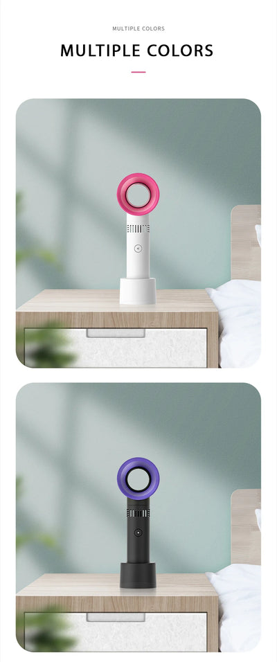 1 Pcs USB Rechargeable Eyelash Blower Plant False Eyelash Leafless Fan Portable Eyelash Extension Quick Dry Female Makeup Tools