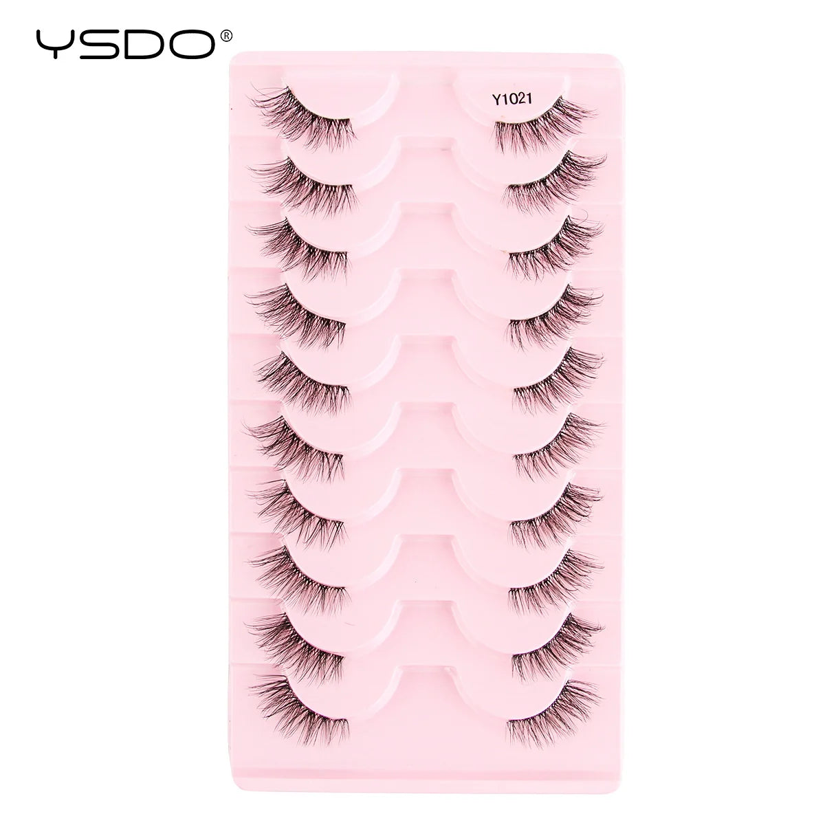 YSDO Fluffy False Eyelashes 3/10 Pairs Natural Cat Eye Lashes Wispy Faux 3d Mink Lashes Makeup Tools Thick Soft Curly Eyelashes -  Fashion Palace™