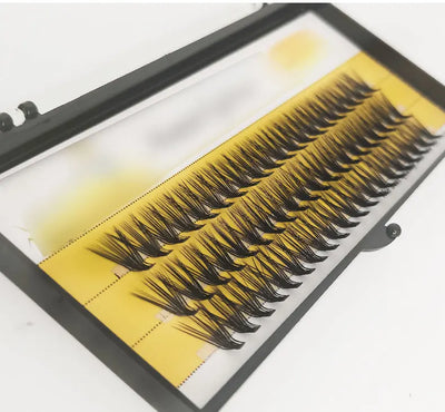 HBZGTLAD New 20D L Curl Super Cluster Eyelash Extension Natural Mink Eyelash Individual Lashes Makeup Tools Cilias Volume -  Fashion Palace™
