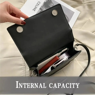 Fashion Brand Designer Women Shoulder Bag Small PU Leather Female Crossbody Bag Trend Classic Handle Handbag Women -  Fashion Palace™