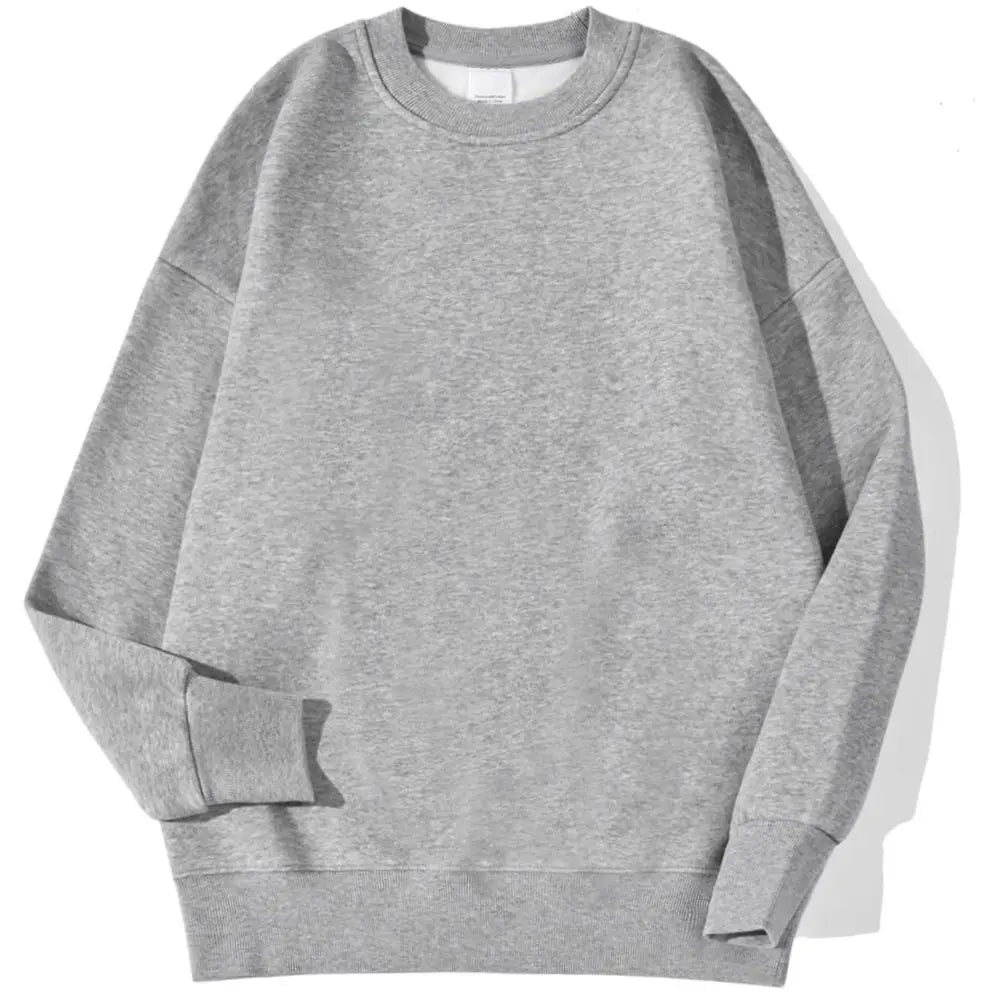Autumn Winter Womens Solid Hoodie Fashion Warm Fleece Pullover Soft Breathable O - Neck Sweatshirt Casual Oversize Female Clothes - Fashion Palace Royal™