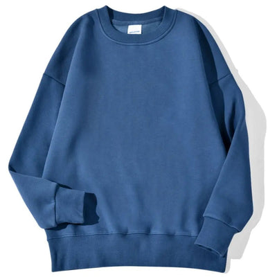 Autumn Winter Womens Solid Hoodie Fashion Warm Fleece Pullover Soft Breathable O - Neck Sweatshirt Casual Oversize Female Clothes - Fashion Palace Royal™