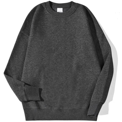 Autumn Winter Womens Solid Hoodie Fashion Warm Fleece Pullover Soft Breathable O - Neck Sweatshirt Casual Oversize Female Clothes - Fashion Palace Royal™
