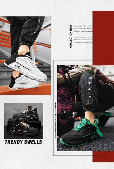 Mens Casual Fashion Sneakers Sport Shoes Men Comfortable Trainers Designer Athletic Sneakers Male Outdoor Anti Slip Running Shoe - Fashion Palace Royal™