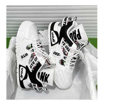 Men's Shoes Summer 2025 New Trend Sports Shoes Breathable Increase The Height of Small White Shoes with All Fashion Casual Shoes - Fashion Palace Royal™