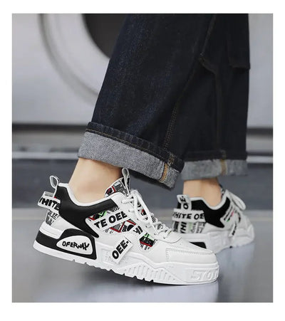 Men's Shoes Summer 2025 New Trend Sports Shoes Breathable Increase The Height of Small White Shoes with All Fashion Casual Shoes - Fashion Palace Royal™