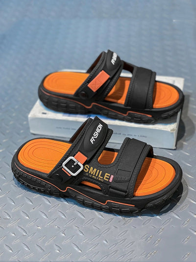 Men's Summer Thick - Soled Sandals, Casual Open - Toe Soft - Soled Shoes, Comfortable Slippers, Bathroom Slip - On Shoes - Fashion Palace Royal™