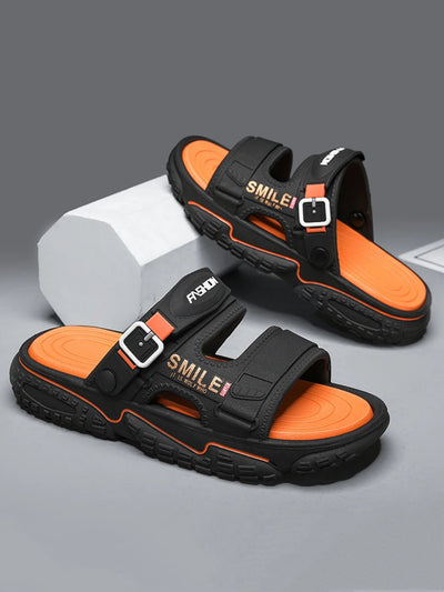 Men's Summer Thick - Soled Sandals, Casual Open - Toe Soft - Soled Shoes, Comfortable Slippers, Bathroom Slip - On Shoes - Fashion Palace Royal™
