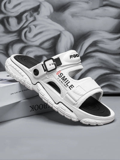 Men's Summer Thick - Soled Sandals, Casual Open - Toe Soft - Soled Shoes, Comfortable Slippers, Bathroom Slip - On Shoes - Fashion Palace Royal™