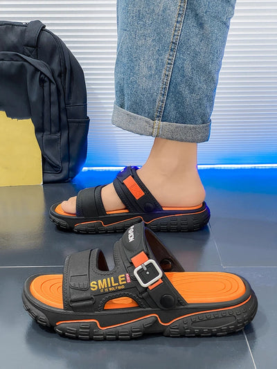 Men's Summer Thick - Soled Sandals, Casual Open - Toe Soft - Soled Shoes, Comfortable Slippers, Bathroom Slip - On Shoes - Fashion Palace Royal™