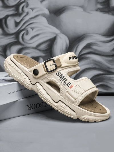 Men's Summer Thick - Soled Sandals, Casual Open - Toe Soft - Soled Shoes, Comfortable Slippers, Bathroom Slip - On Shoes - Fashion Palace Royal™