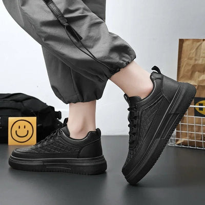 Outdoor Platform Men Casual Sneakers Fashion White Runing Shoes Breathable Mens Sport Shoes Light Walking Shoes Tennis Shoes - Fashion Palace Royal™