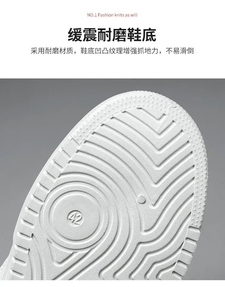 Outdoor Platform Men Casual Sneakers Fashion White Runing Shoes Breathable Mens Sport Shoes Light Walking Shoes Tennis Shoes - Fashion Palace Royal™