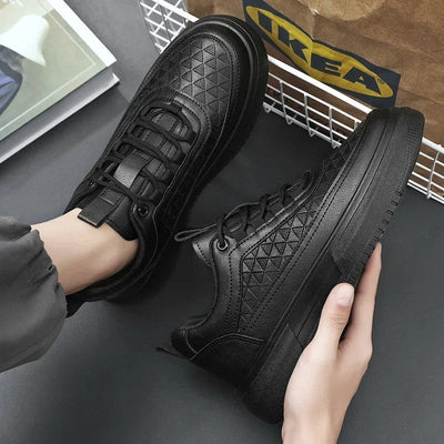 Outdoor Platform Men Casual Sneakers Fashion White Runing Shoes Breathable Mens Sport Shoes Light Walking Shoes Tennis Shoes - Fashion Palace Royal™
