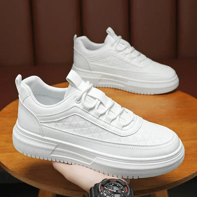 Outdoor Platform Men Casual Sneakers Fashion White Runing Shoes Breathable Mens Sport Shoes Light Walking Shoes Tennis Shoes - Fashion Palace Royal™