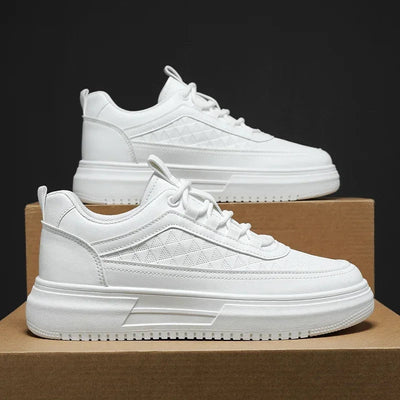Outdoor Platform Men Casual Sneakers Fashion White Runing Shoes Breathable Mens Sport Shoes Light Walking Shoes Tennis Shoes - Fashion Palace Royal™