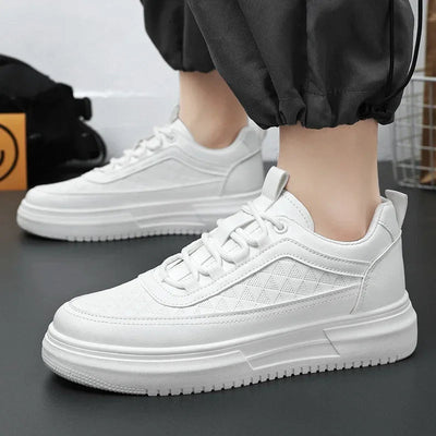 Outdoor Platform Men Casual Sneakers Fashion White Runing Shoes Breathable Mens Sport Shoes Light Walking Shoes Tennis Shoes - Fashion Palace Royal™