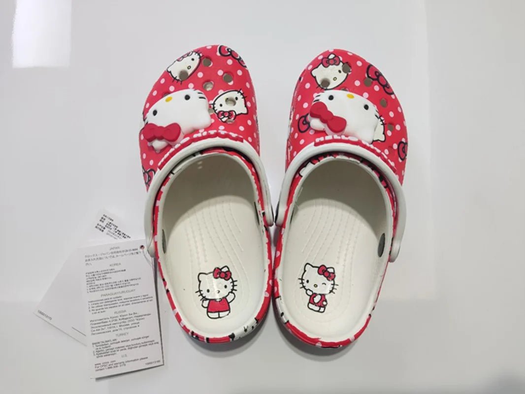 Sanrio Hello Kitty Pochacco Melody Summer Children Cartoon Children Slipper Nonslip Soft Soled Wrap Toe Sandal Holiday Gift ﻿ - Fashion Palace Royal™