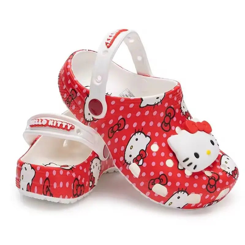 Sanrio Hello Kitty Pochacco Melody Summer Children Cartoon Children Slipper Nonslip Soft Soled Wrap Toe Sandal Holiday Gift ﻿ - Fashion Palace Royal™