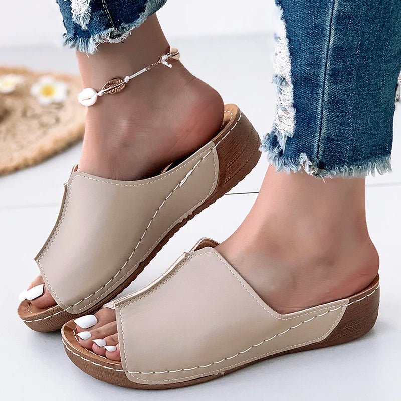 Summer Sandals Women Shoes Elegant Walking Shoes Party Ladies Shoes Wedge Sandals For Women Outdoor Footwear Female Women Sandal - Fashion Palace Royal™