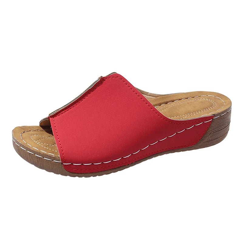 Summer Sandals Women Shoes Elegant Walking Shoes Party Ladies Shoes Wedge Sandals For Women Outdoor Footwear Female Women Sandal - Fashion Palace Royal™
