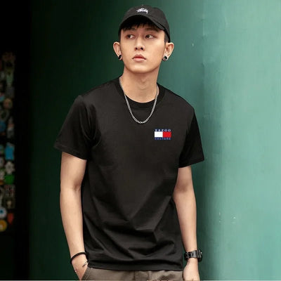 The 2025 New Summer T-shirts Are Made of Pure Cotton with Fashionable Printsand Are Loose and Comfortable for Both Men and Women - Fashion Palace Royal™