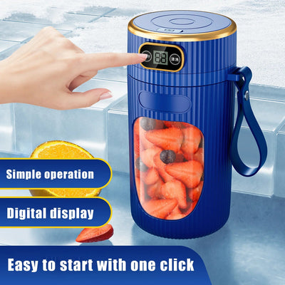 Xiaomi Electric Cordless Juicer USB Rechargeable Digital Display Safe Portable Automatic Clean Fresh Fruit Vegetable Juice Maker - Fashion Palace Royal™
